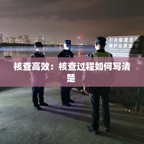 核查高效:核查過(guò)程如何寫清楚