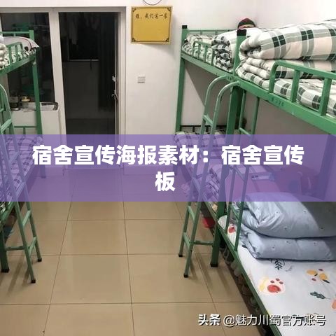 宿舍宣傳海報(bào)素材:宿舍宣傳板