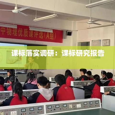 課標落實調研:課標研究報告