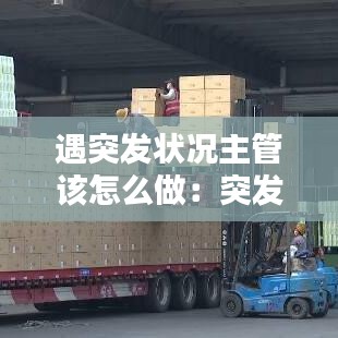 遇突發狀況主管該怎么做:突發情況如何應對
