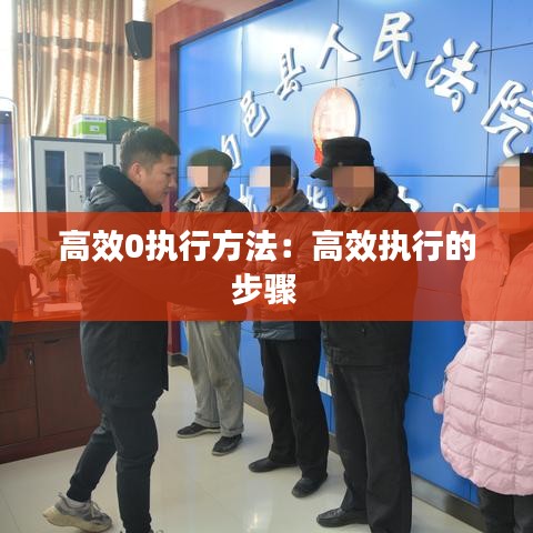 高效0執(zhí)行方法:高效執(zhí)行的步驟