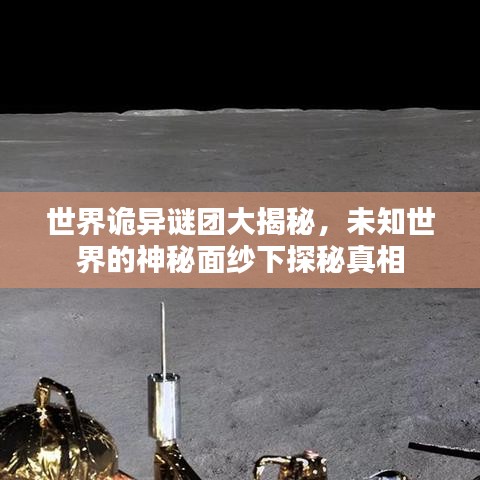 世界詭異謎團大揭秘,未知世界的神秘面紗下探秘真相