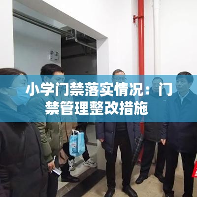 小學(xué)門禁落實(shí)情況:門禁管理整改措施