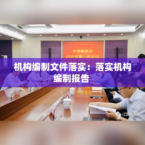 機構編制文件落實:落實機構編制報告
