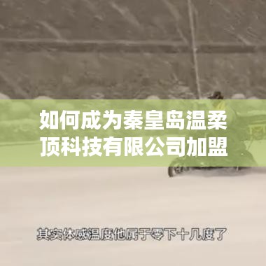 秦皇島溫柔頂科技加盟指南,如何成為優(yōu)質(zhì)合作伙伴?