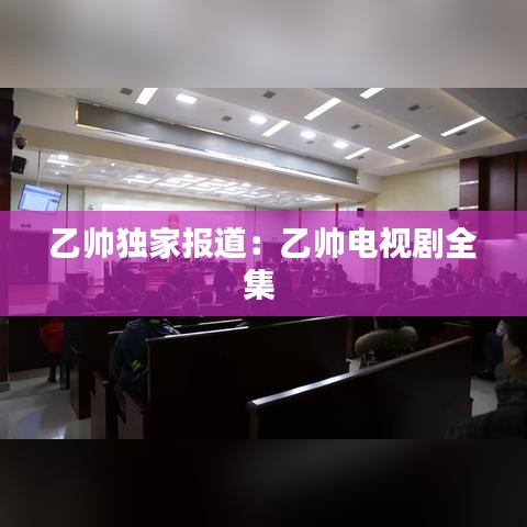 乙帥獨家報道:乙帥電視劇全集
