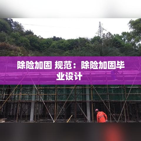除險加固 規范:除險加固畢業設計