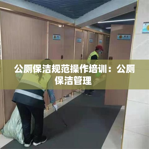 公廁保潔規范操作培訓:公廁保潔管理