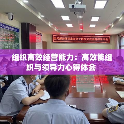 組織高效經(jīng)營能力:高效能組織與領(lǐng)導(dǎo)力心得體會