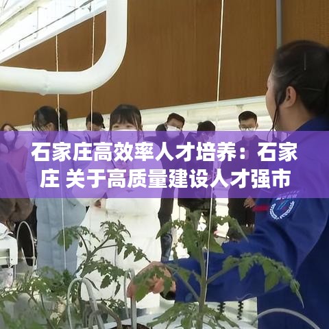 石家莊高效率人才培養(yǎng):石家莊 關(guān)于高質(zhì)量建設(shè)人才強市的實施意見