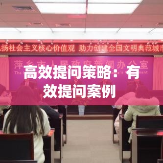 高效提問策略:有效提問案例