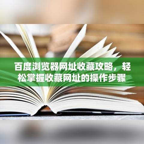 百度瀏覽器網(wǎng)址收藏攻略,輕松掌握收藏網(wǎng)址的操作步驟