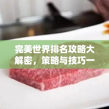 完美世界排名攻略大解密,策略與技巧一網打盡!