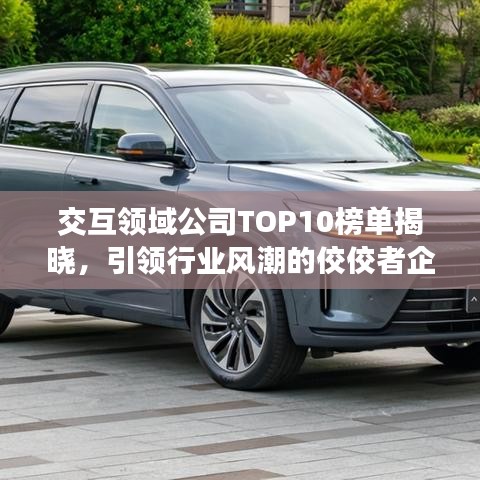 交互領域公司TOP10榜單揭曉,引領行業風潮的佼佼者企業盤點!