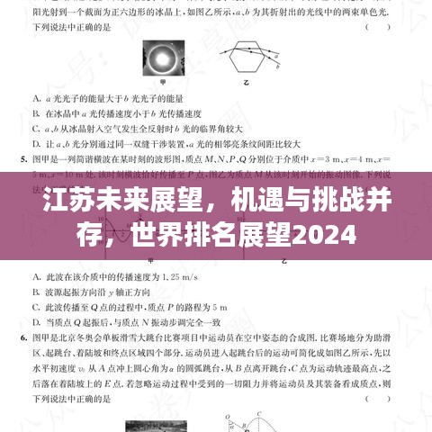 江蘇未來展望，機遇與挑戰并存，世界排名展望2024