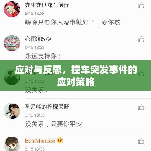應對與反思,撞車突發事件的應對策略