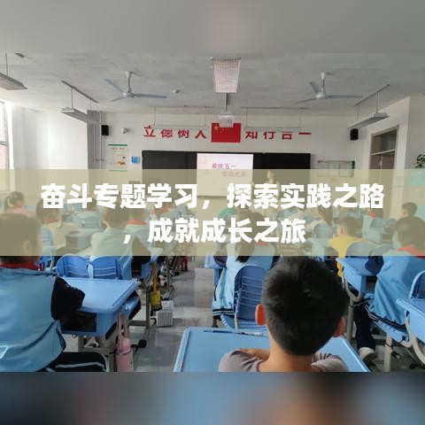 奮斗專題學習,探索實踐之路,成就成長之旅