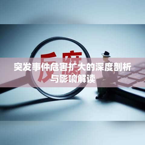 突發事件危害擴大的深度剖析與影響解讀